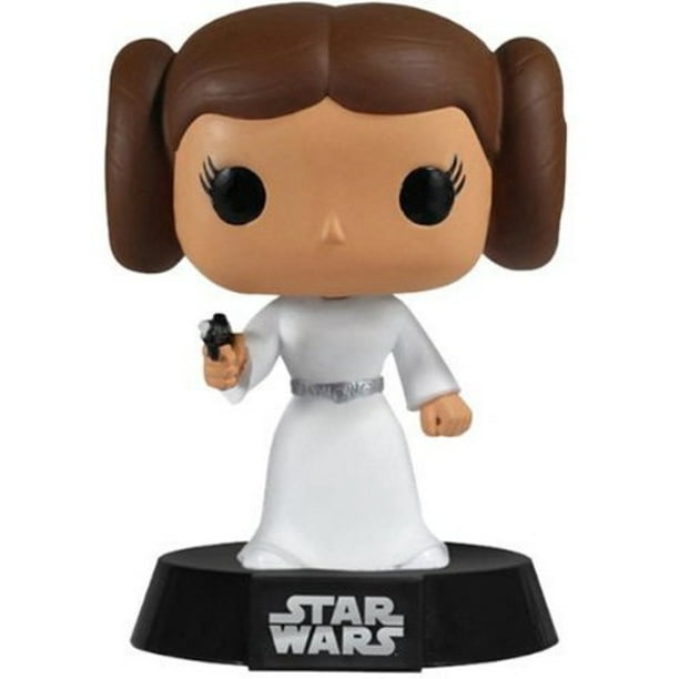 Princess Leia Funko Wacky Wobbler Toy Bobble Head New Star Wars Classic